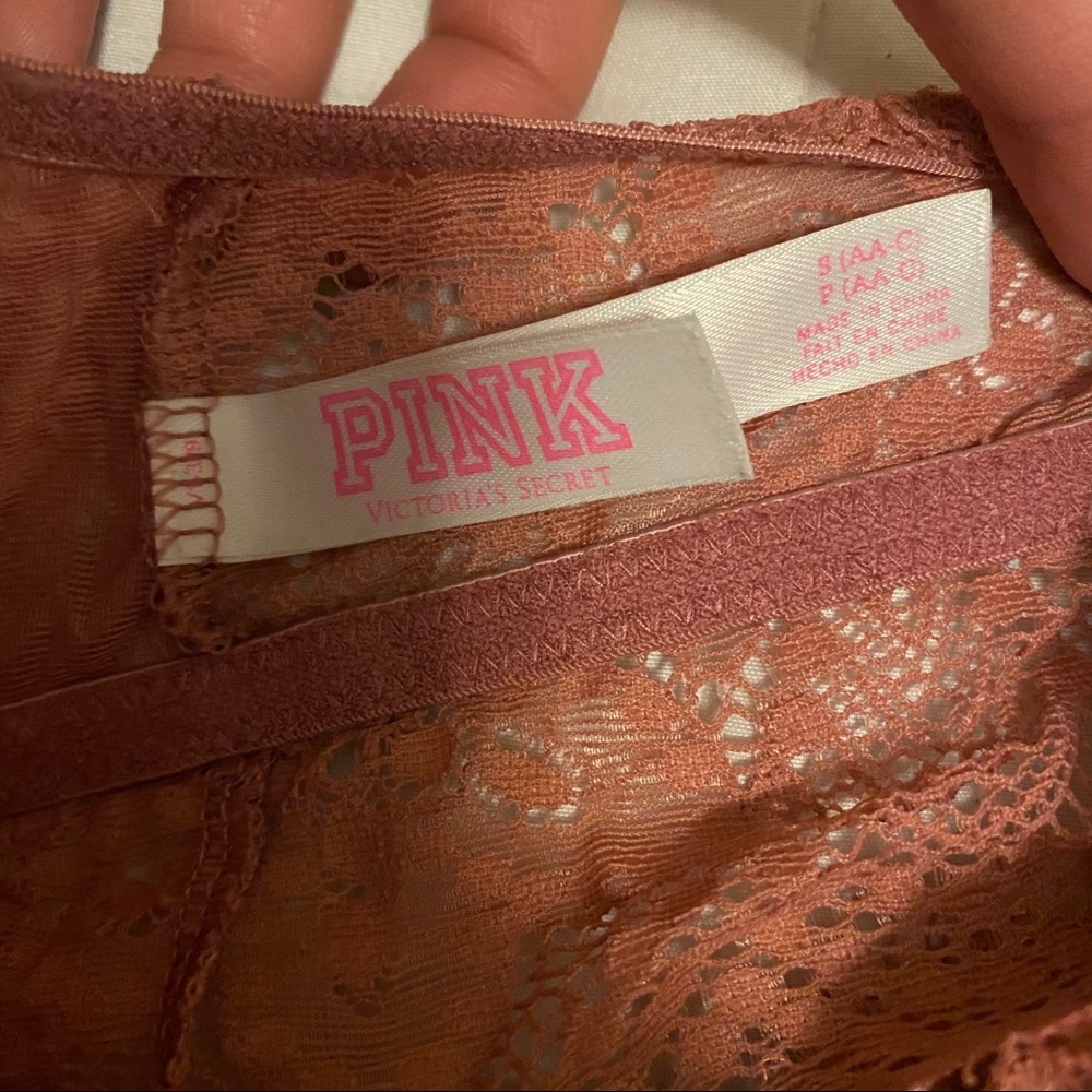Pink Victoria Secret Bralette push up
